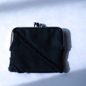 黑色手工刺繡口金包：圖片 3